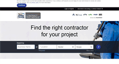 Desktop Screenshot of contractpartnership.co.uk